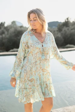 Dress Mio Paisley Mint