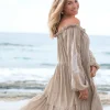 Dress Peralta Cuenca Light Taupe