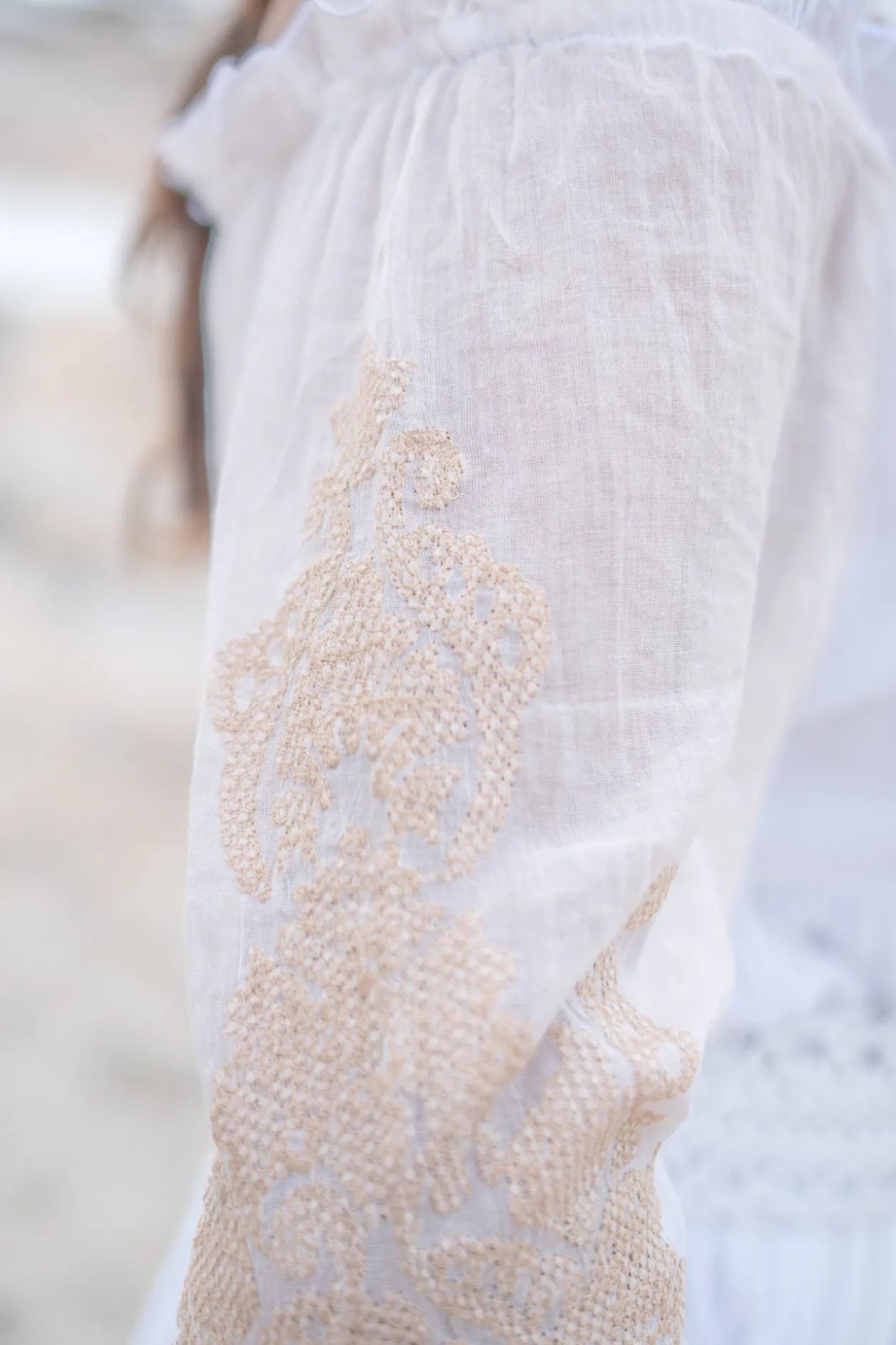 Dress Peralta Cuenca White