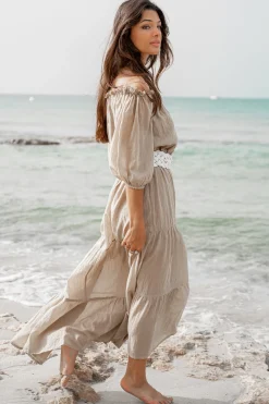 Dress Peralta Taupe