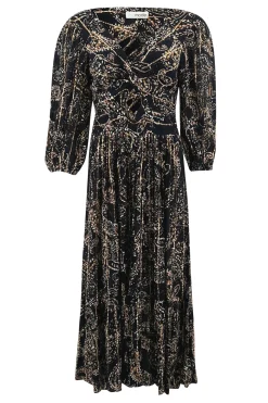 Dress Santi Paisley Black