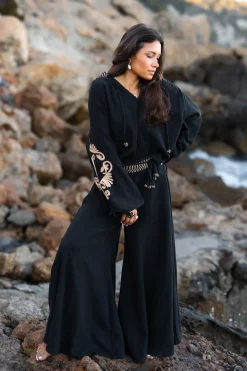 Embroidery Blouse Esthetica Black