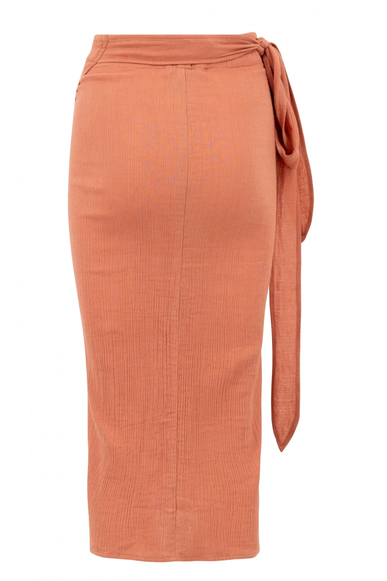 Evelin Wrap Skirt Terra