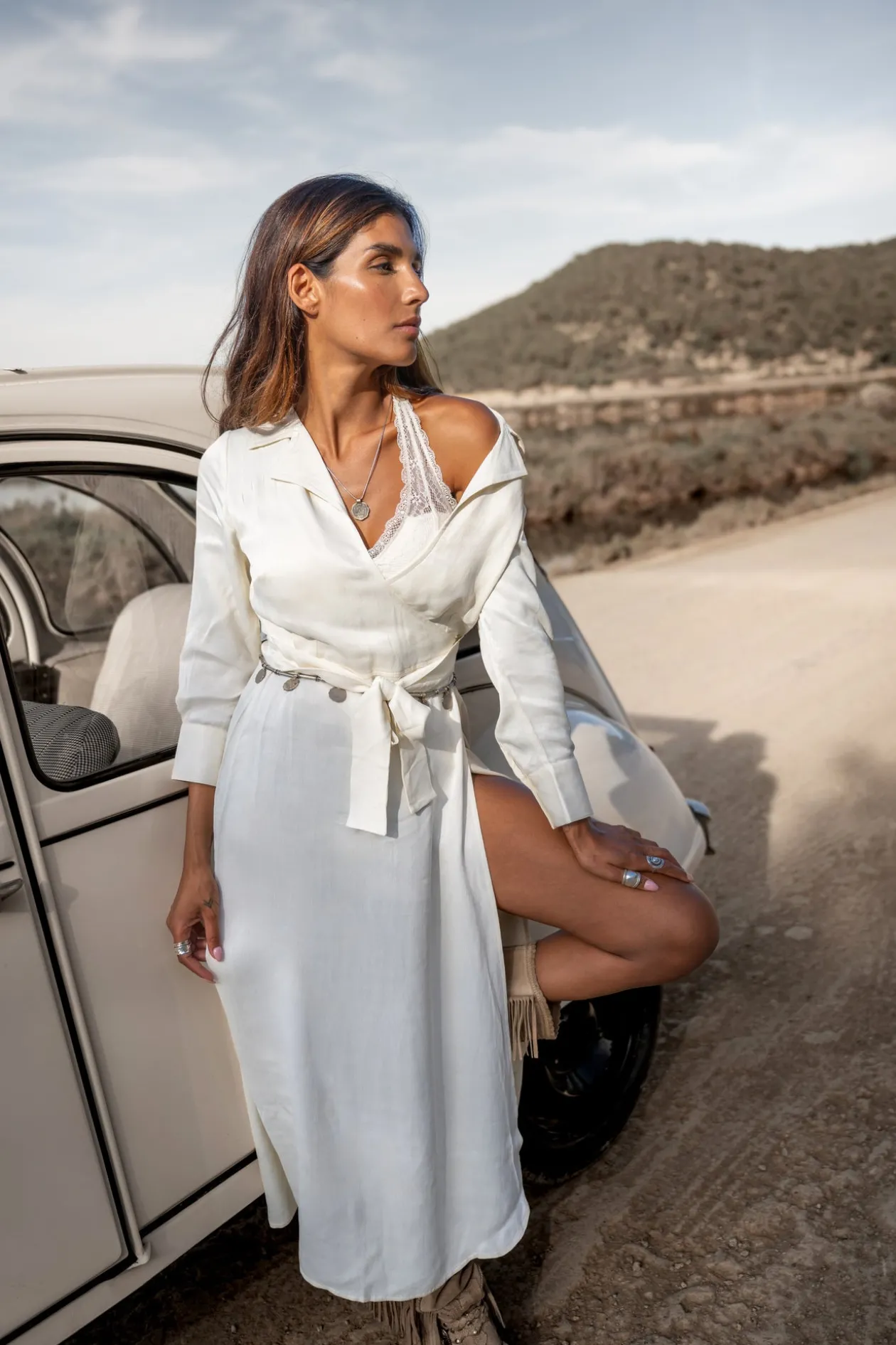 Faith Satin Dress