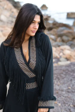 Fringe Top Esthetica Black