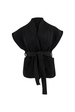 Fur Gilet Corazon Black