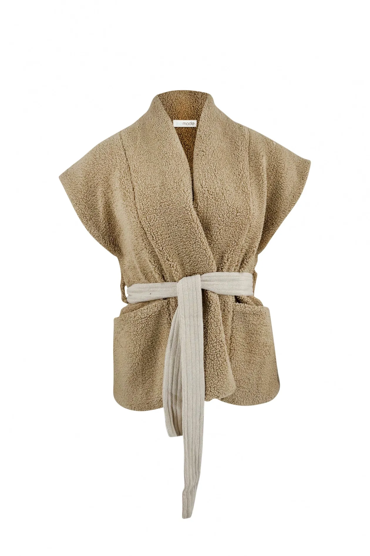Fur Gilet Corazon Sand
