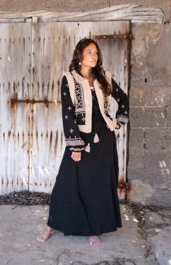 Fur Gilet Sonrisa Black