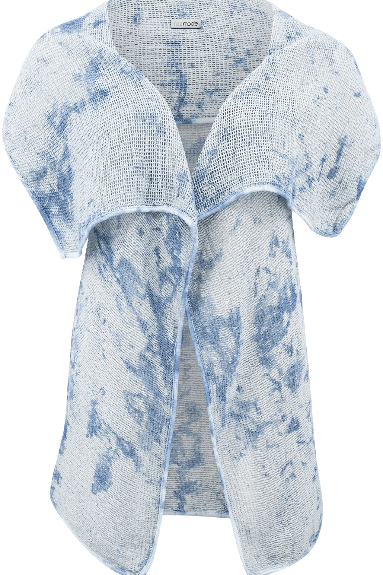 Gilet Concha Blue Tie Dye