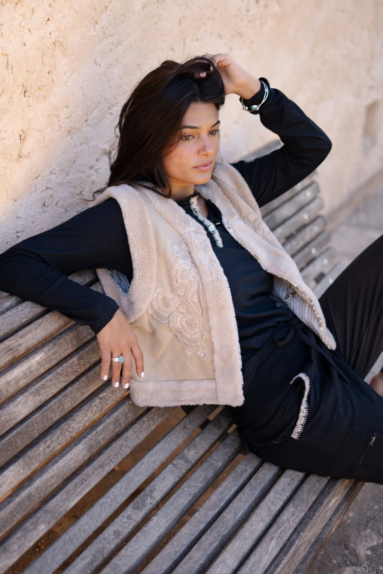 Gilet Corazon Sand