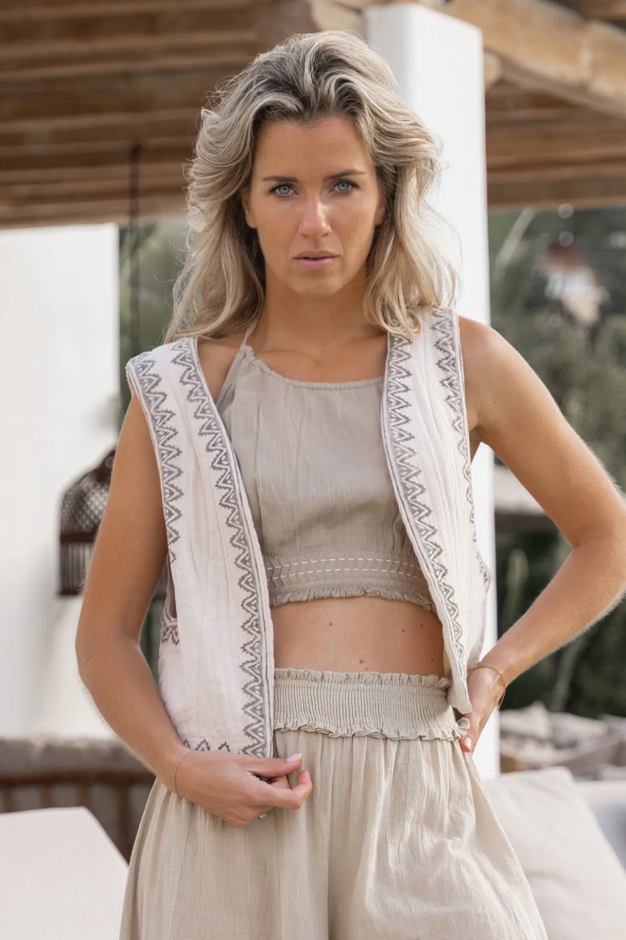 Gilet Neva Resort Ivory