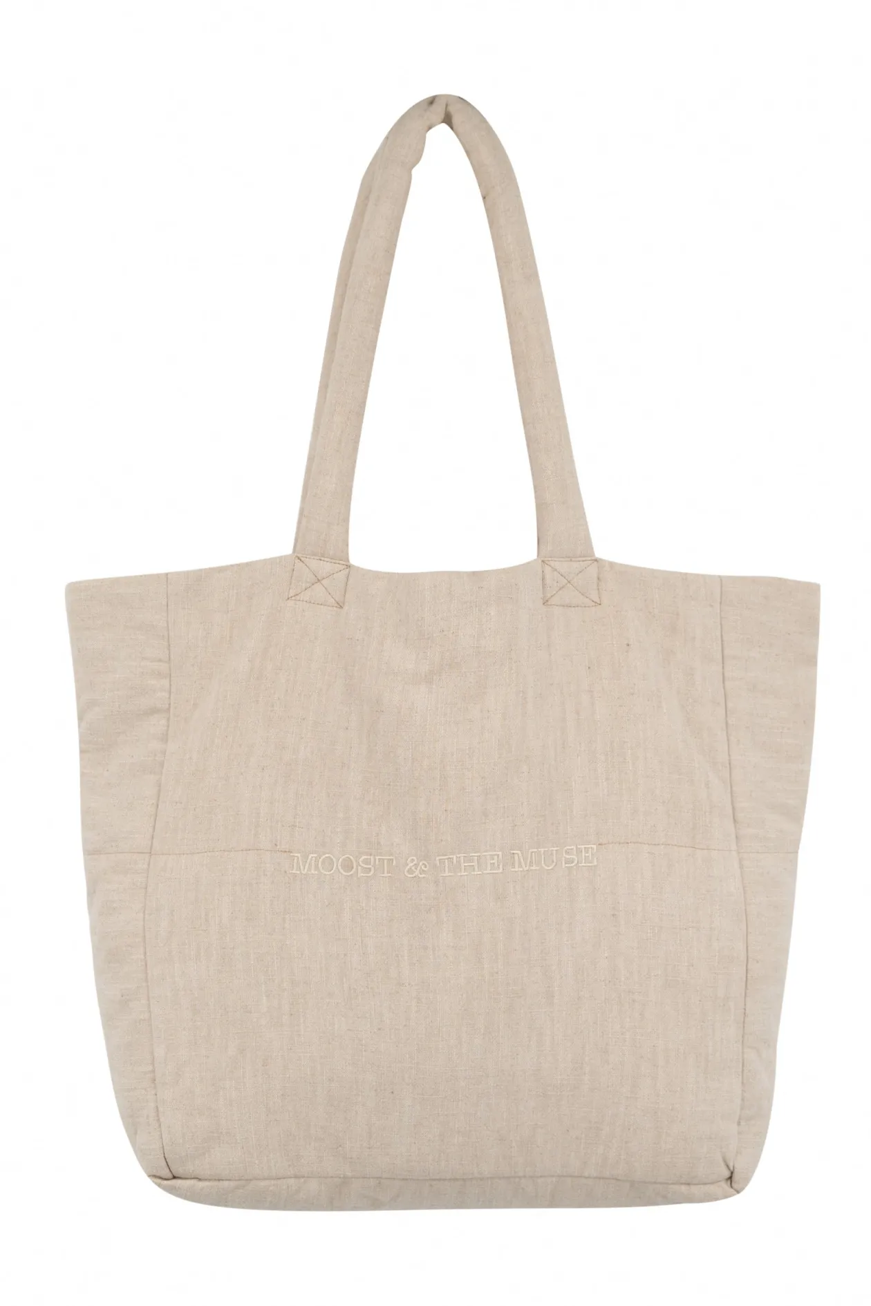 Gwen Linen Mom Bag Natural