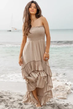 Gypsy Dress Taupe