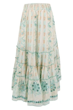 Gypsy Skirt Mirror Aqua