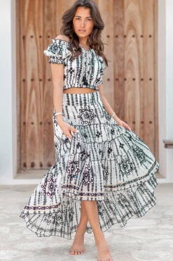 Gypsy Skirt Mirror Black