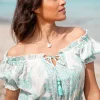 Gypsy Top Adella Aqua