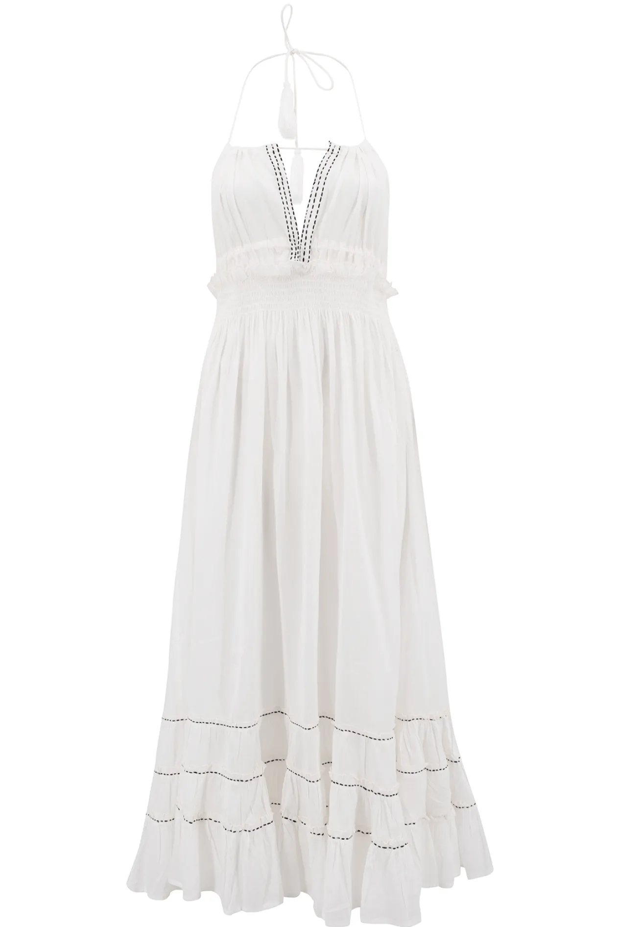 Halter Dress Mila White
