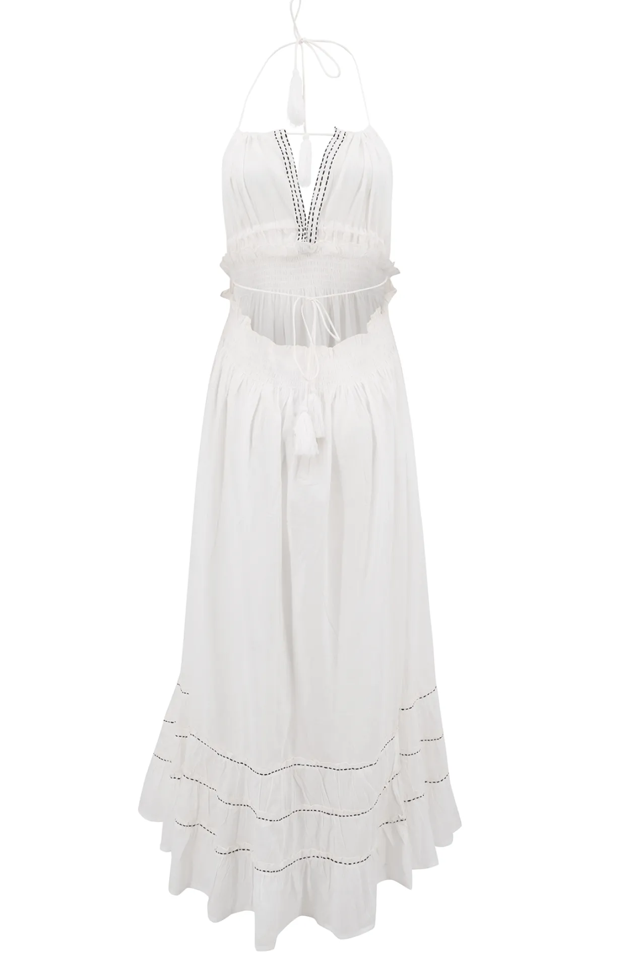 Halter Dress Mila White