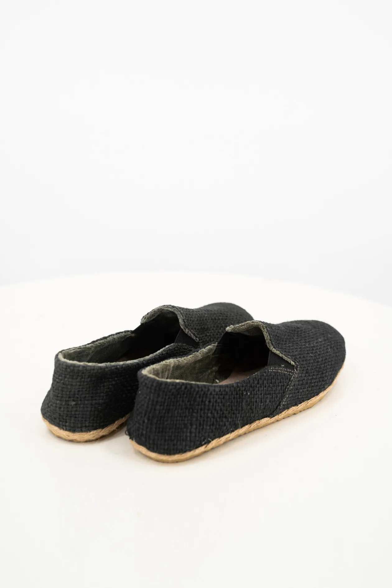 Heren Espadrilles Vicente Zwart