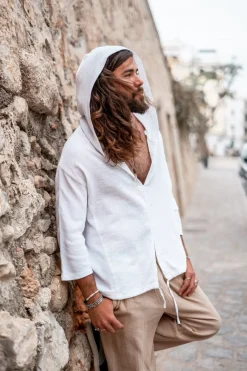 Hoodie Inigo White