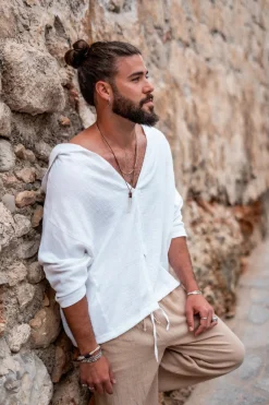 Hoodie Inigo White