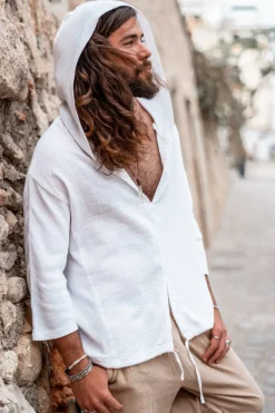 Hoodie Inigo White