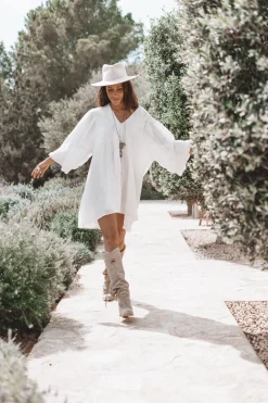 Isabel Tunic Dress Off White