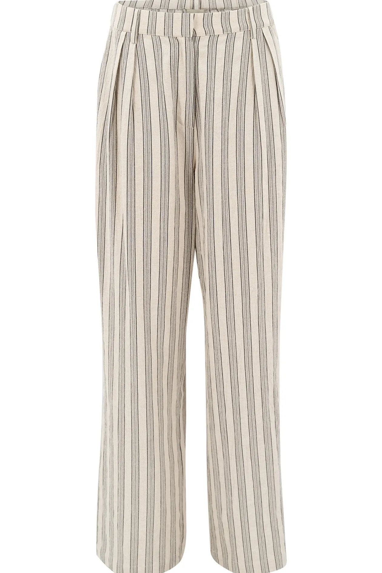 Ivy Striped Pants Stripe Beige/Black