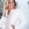 Jacket Nyra Riqueza White