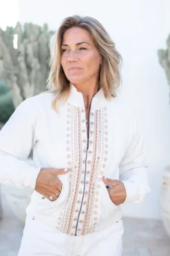 Jacket Nyra Riqueza White
