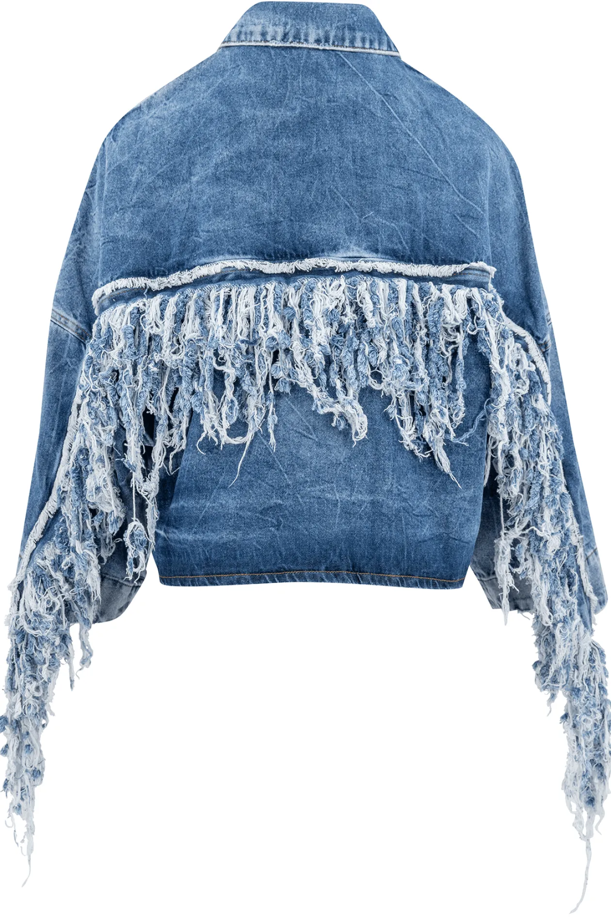 Jacket Savannah Fringe Blue