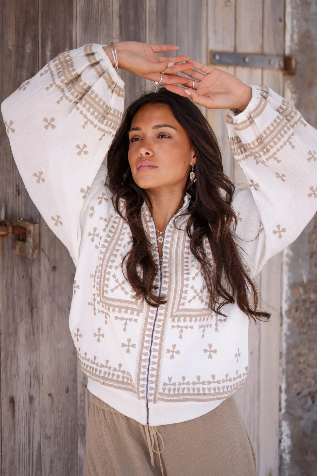 Jacket Sonrisa Off White