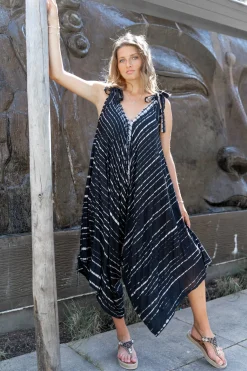 Jumpsuit Alma Tie Dye Black