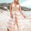 Jumpsuit Alma Tie Dye Powder/ Sand