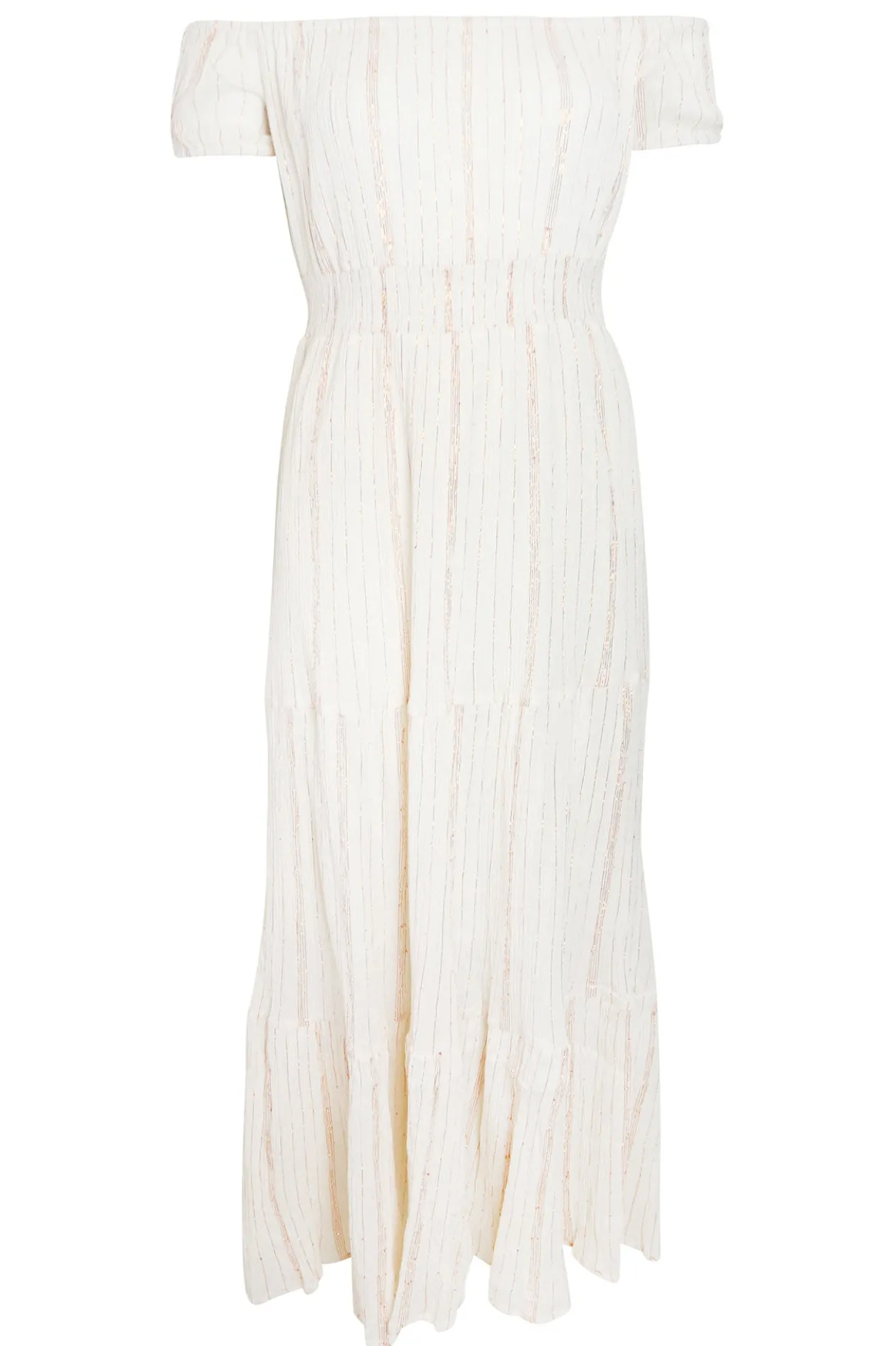 Jurk Lurex Ivoor