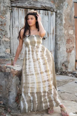 Jurk Solana Strap Taupe