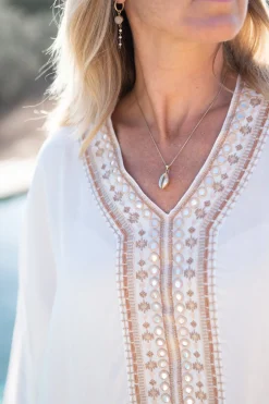 Kaftan Azzurra Alma White
