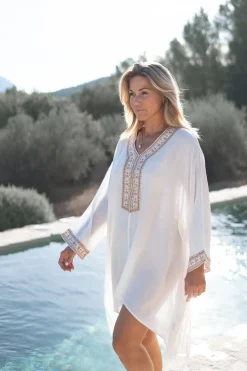 Kaftan Azzurra Alma White