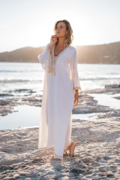 Kaftan Calista Nyx White