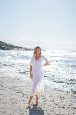 Kaftan Jada White