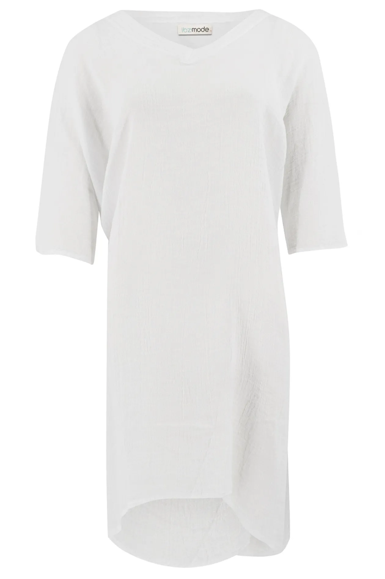 Kaftan Laia Linen White
