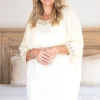 Kaftan Laia Scorva Ecru