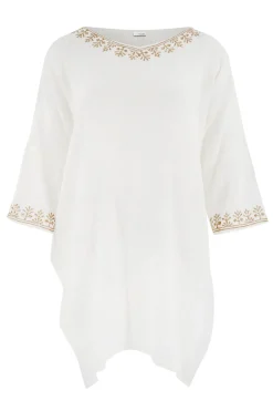 Kaftan Laia Scorva White