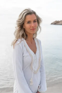 Kaftan Morena White
