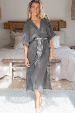 Kimono Deya Plain Anthracite