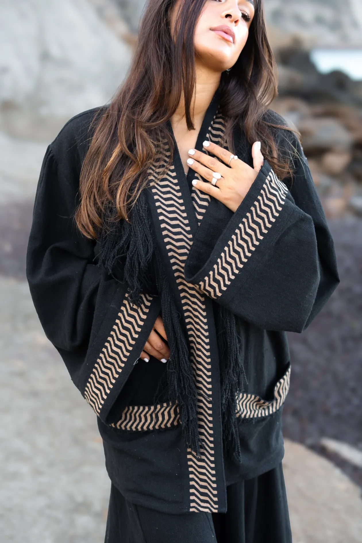 Kimono Jacket Esthetica Black