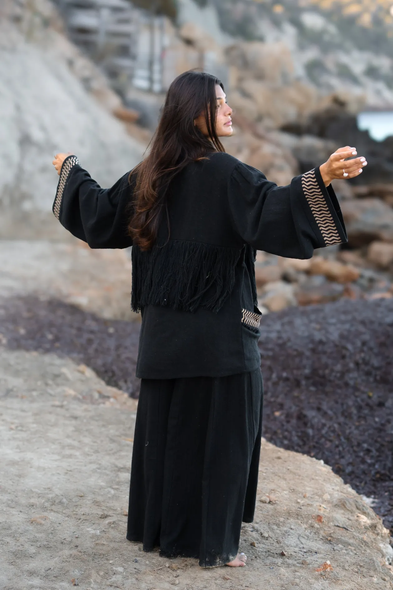 Kimono Jacket Esthetica Black