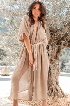 Kimono Vianne Taupe