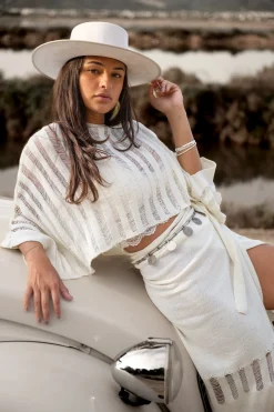 Laura Knitted Wrap Skirt