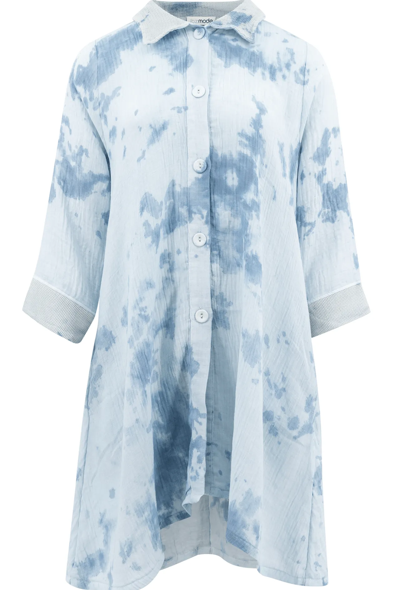 Long Blouse Kyara Blue Tie Dye